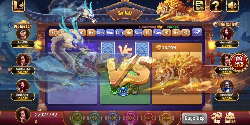 Tìm hiểu về game rồng hổ